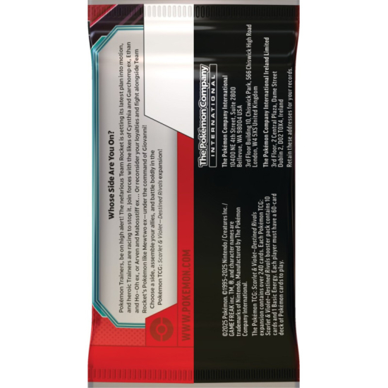 Pokémon TCG: Scarlet & Violet - Destined Rivals - Booster pack